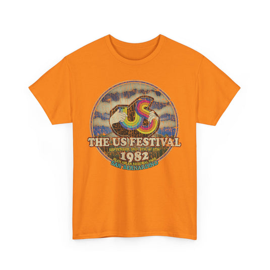 US Festival 1982 Glen Helen Music Technology Concert Festival T-shirt