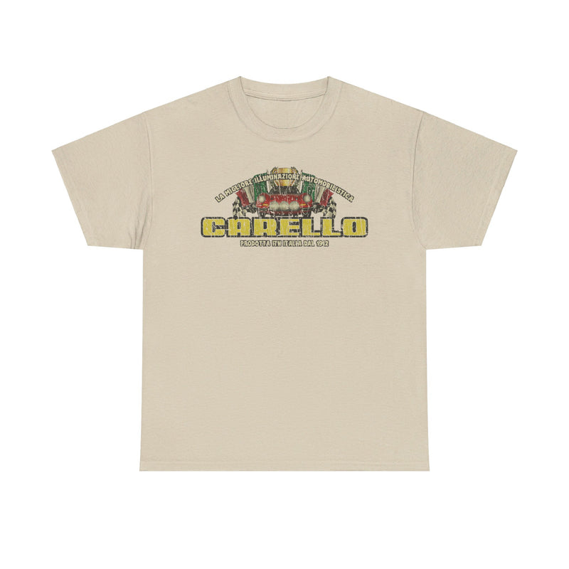 Load image into Gallery viewer, Carello High Performance Lighting 1912 Car T-shirt
