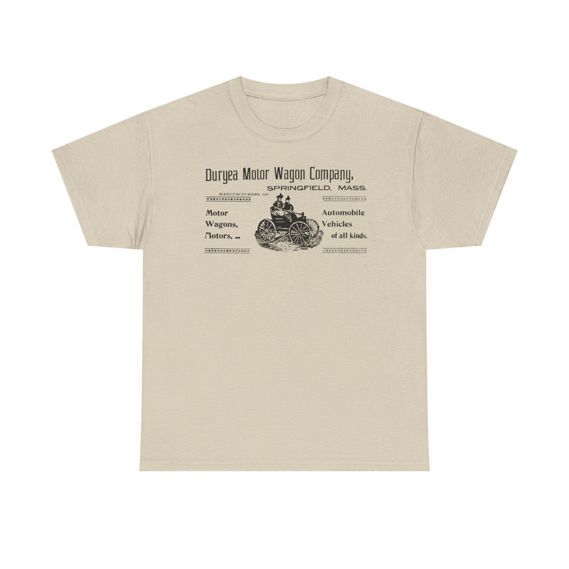 Load image into Gallery viewer, Duryea Motor Wagon Company First American Automobile T-shirt
