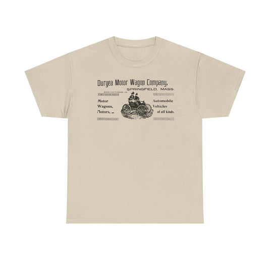Duryea Motor Wagon Company First American Automobile T-shirt