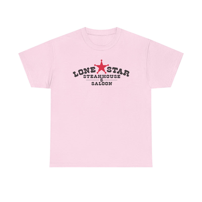 Load image into Gallery viewer, Lone Star Steakhouse T-Shirt - Restaurant Industry Bankrupt Logo Tee
