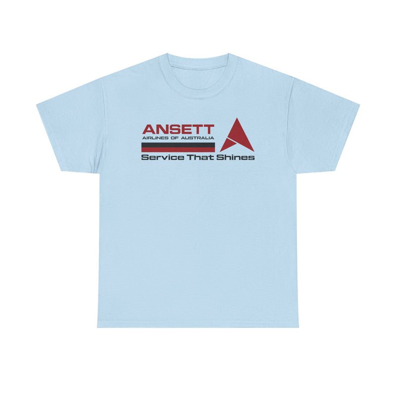 Load image into Gallery viewer, Ansett Airlines of Australia Red Triangle Service That Shines T-shirt
