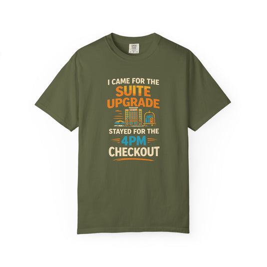 Suite Upgrade Late Checkout Credit Card Points Miles T-shirt