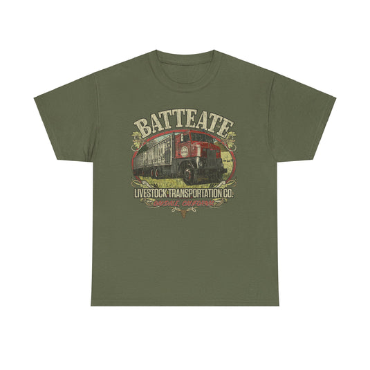 Batteate Livestock Transportation California Freight T-shirt