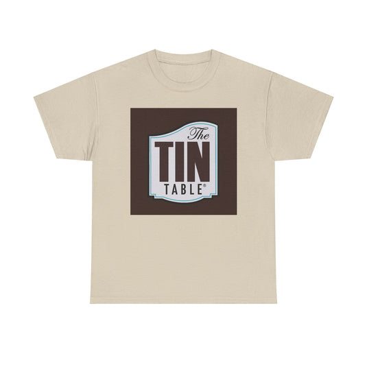 The Tin Table T-Shirt - Restaurant Industry Defunct Logo Tee