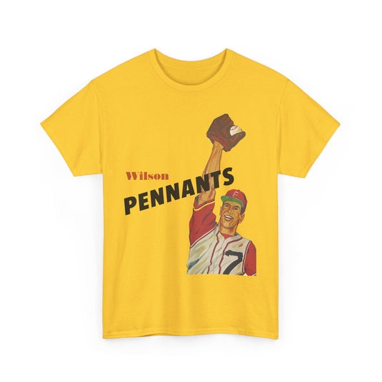 Wilson Pennants Baseball 1973 North Carolina T-shirt