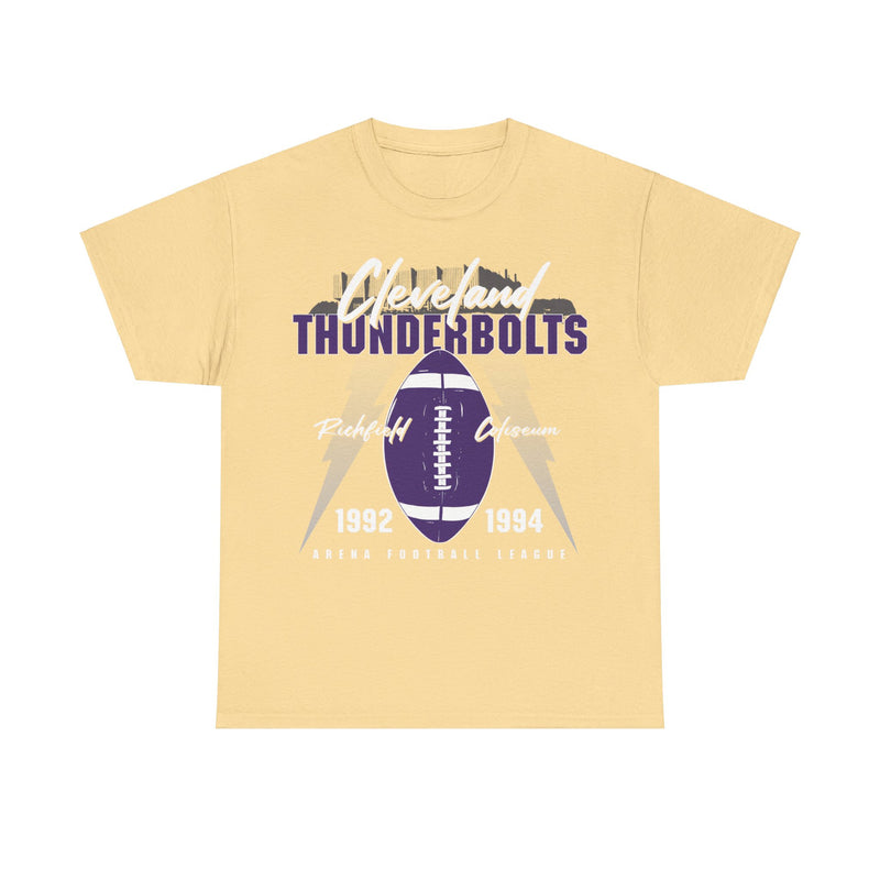 Load image into Gallery viewer, Cleveland Thunderbolts Ohio Est 1992 Football T-shirt
