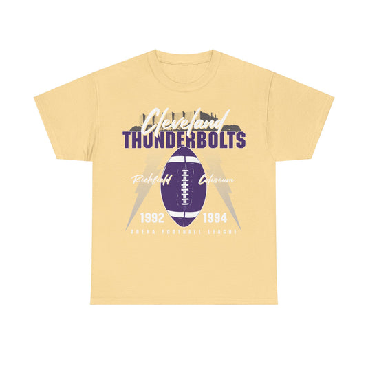 Cleveland Thunderbolts Ohio Est 1992 Football T-shirt