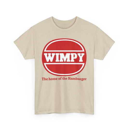 Wimpy Home of the Hamburger Vintage Restaurant Logo Chain T-Shirt
