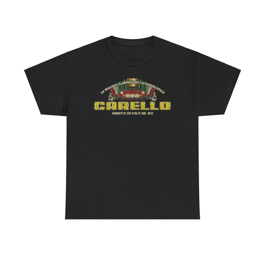 Carello High Performance Lighting 1912 Car T-shirt