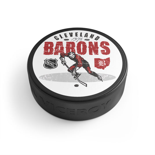 Cleveland Barons Est 1976 Ohio Hockey Puck