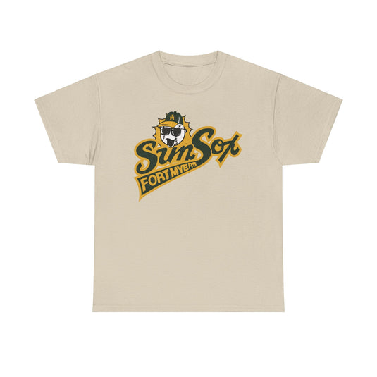 Fort Myers Sun Sox Florida Senior Basketball 1989-1990 T-shirt