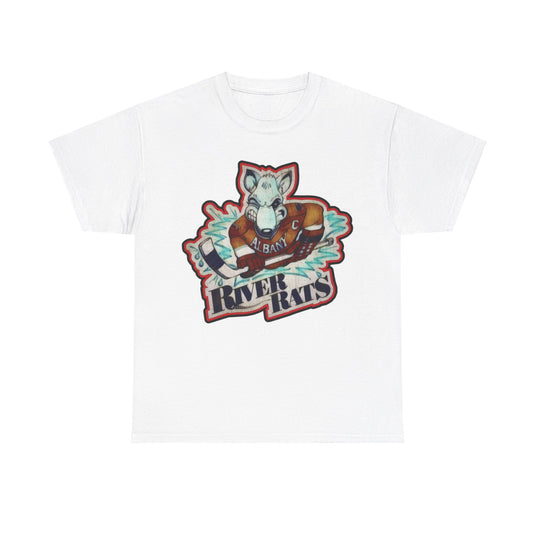 Albany River Rats New York Hockey Team T-shirt