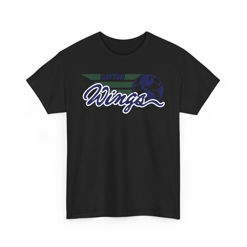 Load image into Gallery viewer, Dayton Wings Ohio World Basketball League 1991-1992 T-shirt
