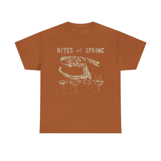 Rites of Spring 1985 Music Rock Band T-shirt