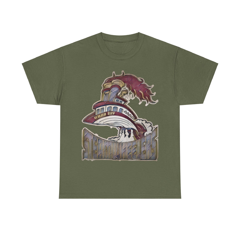 Load image into Gallery viewer, Quad City Steamwheelers Illinois Arena Football Team T-shirt
