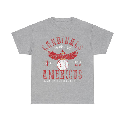 Americus Cardinals Est 1935 Georgia Baseball T-shirt