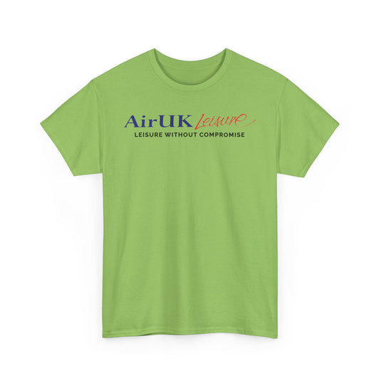 Air UK The UK's Airline Vintage British Aviation Logo Retro Travel T-shirt