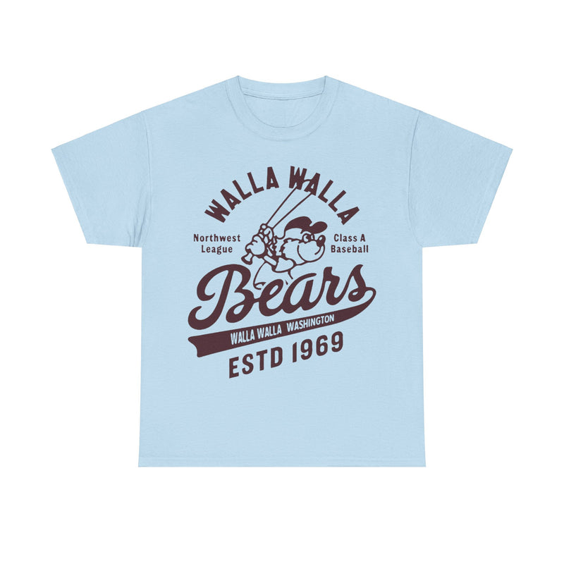 Load image into Gallery viewer, Walla Walla Bears Nostalgic Retro Baseball Team T-shirt
