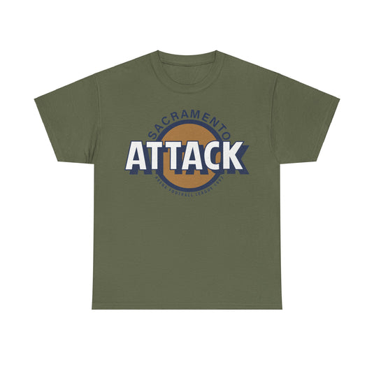 Sacramento Attack California Arena Football Team T-shirt