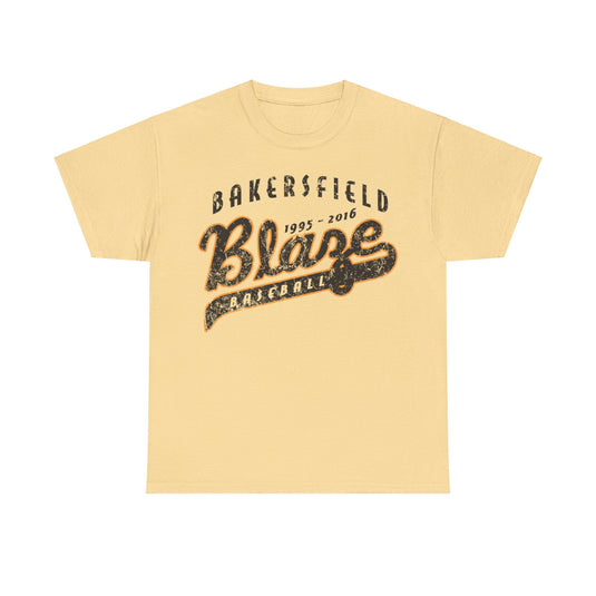 Bakersfield Blaze Est 1995 California Baseball Team T-shirt