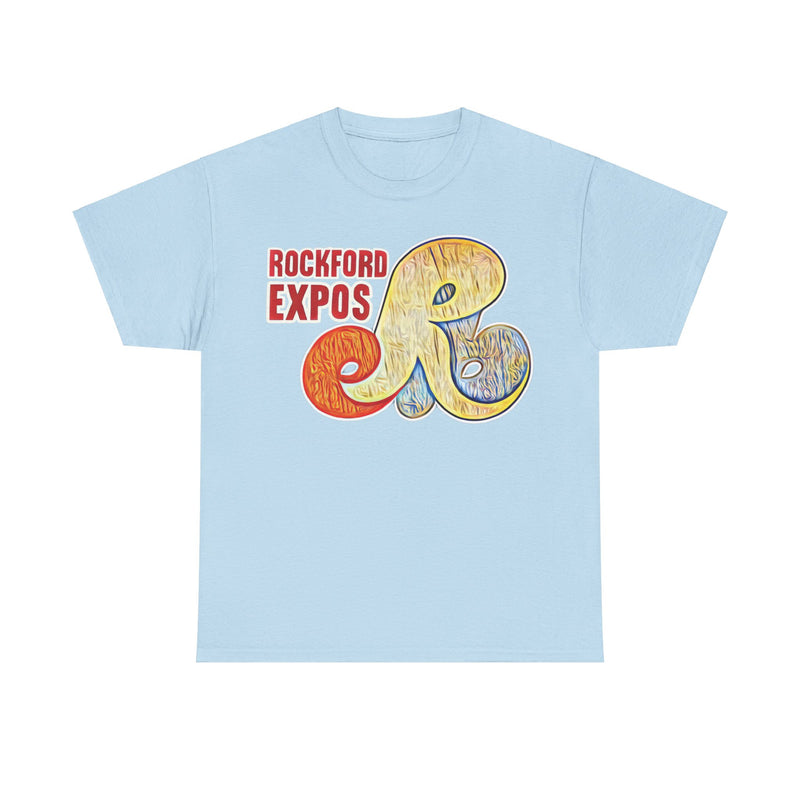 Load image into Gallery viewer, Rockford Expos Logo Illinois Baseball T-shirt
