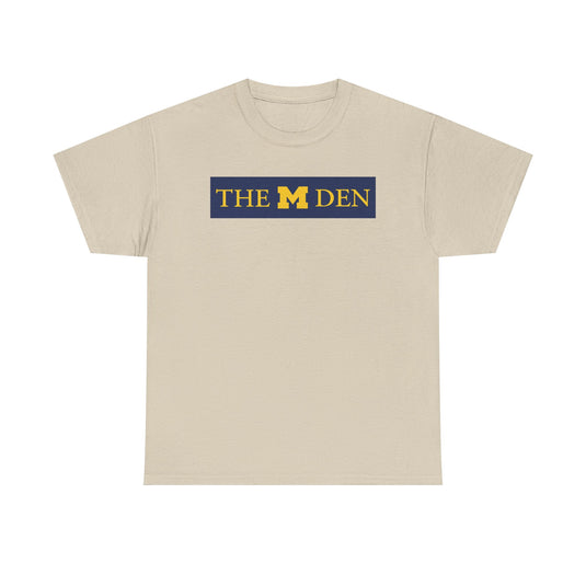 The M Den T-Shirt Defunct Michigan Store Bankrupt Company Logo Tee