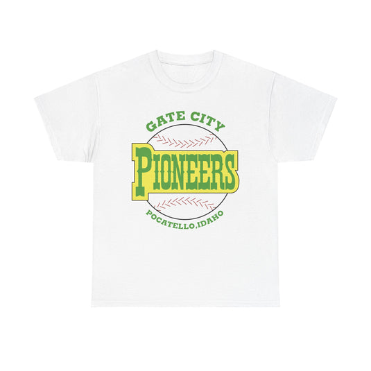 Gate City Pioneers Idaho Baseball 1990 T-shirt