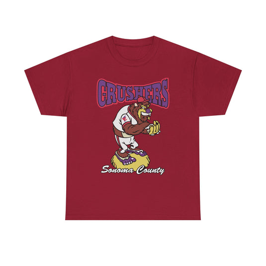Sonoma County Crushers California Baseball 1995-2002 T-shirt