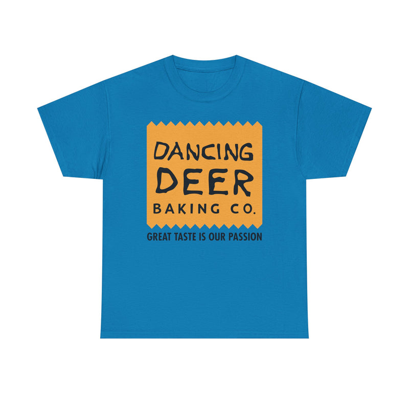 Load image into Gallery viewer, Dancing Deer Baking T-Shirt - Closed Bakery Company Logo Tee - Boston
