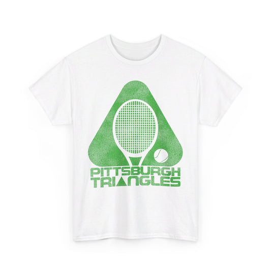 Pittsburgh Triangles Tennis Team Retro Nostalgic T-shirt