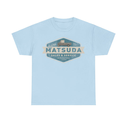 Jujiro Matsuda Est 1920 Mazda Hiroshima Japan Car T-shirt