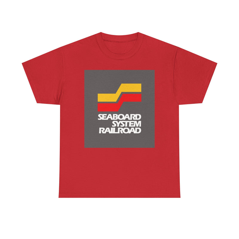 Load image into Gallery viewer, Seaboard System Railroad Logo Vintage Train Railway T-Shirt
