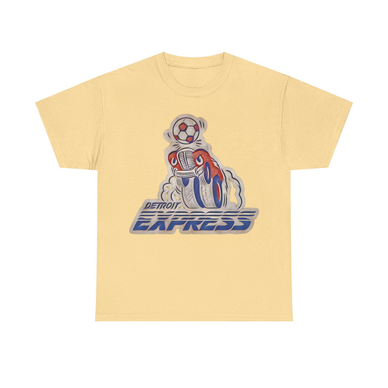 Load image into Gallery viewer, Detroit Express Logo Michigan Soccer Team T-shirt
