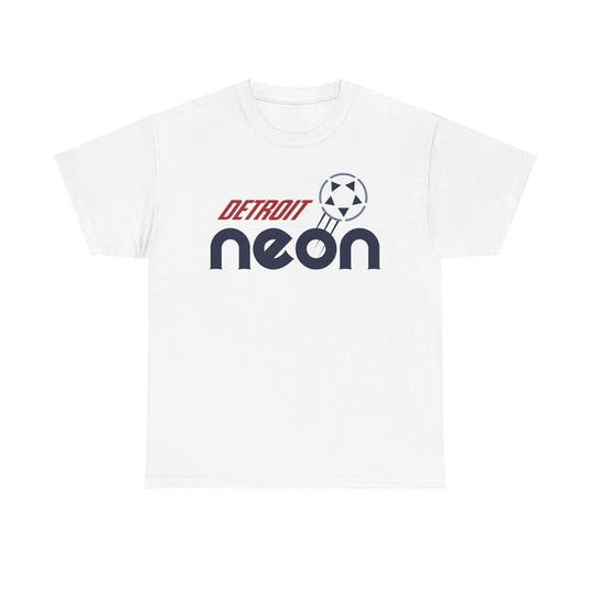 Detroit Neon Michigan Continental Indoor Soccer League 1994-1996 T-shirt