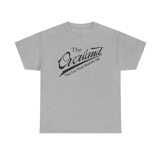 Overland The Car That Stands Up Classic Script Logo T-shirt