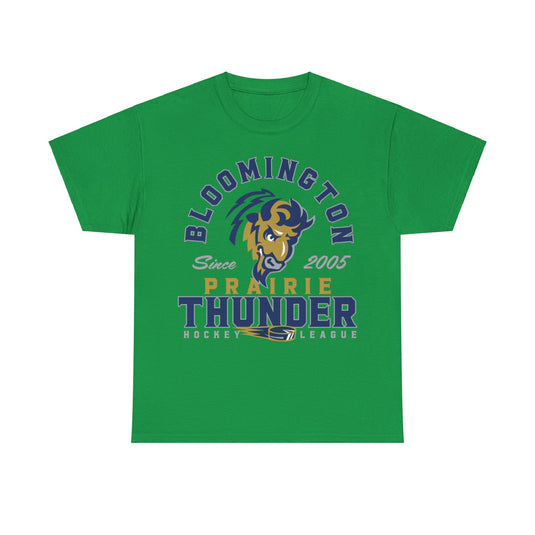 Bloomington Prairie Thunder Est 2005 Illinois Hockey Team T-shirt