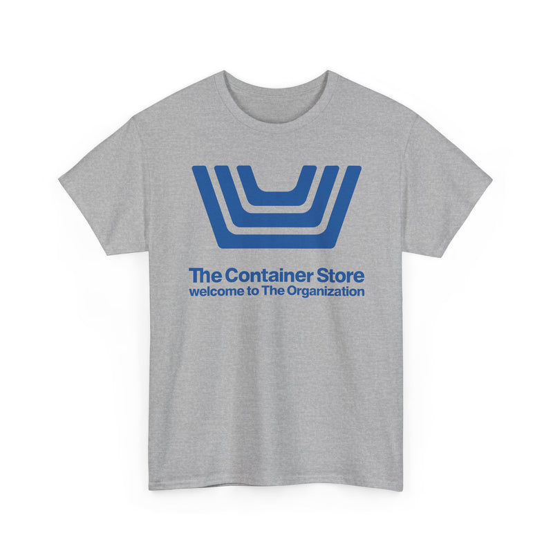 Load image into Gallery viewer, The Container Store Defunct Retail T-Shirt Welcome To The Organization Storage Tee
