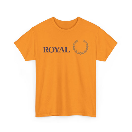 Royal Laurel Wreath Logo Premium Carrier Aviation Memorabilia T-shirt