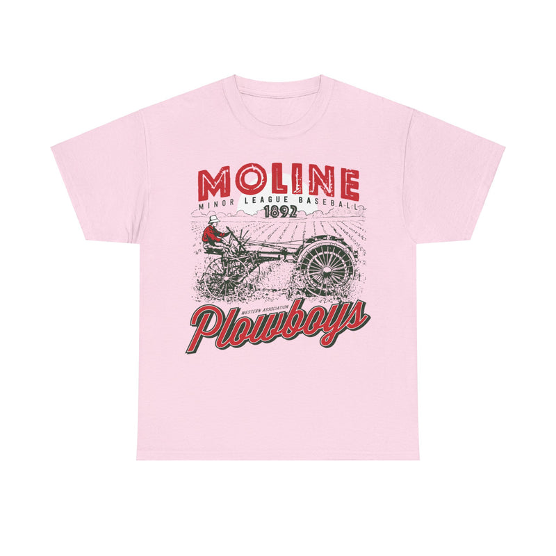 Load image into Gallery viewer, Moline Plowboys Est 1892 Illinois Baseball T-shirt
