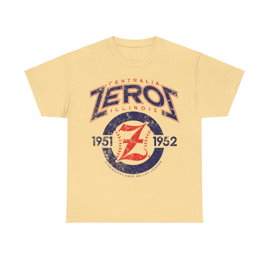 Centralia Zeros Est 1951 Illinois Baseball Team T-shirt