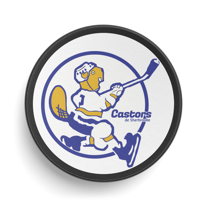 Sherbrooke Casters Canada Hockey Puck