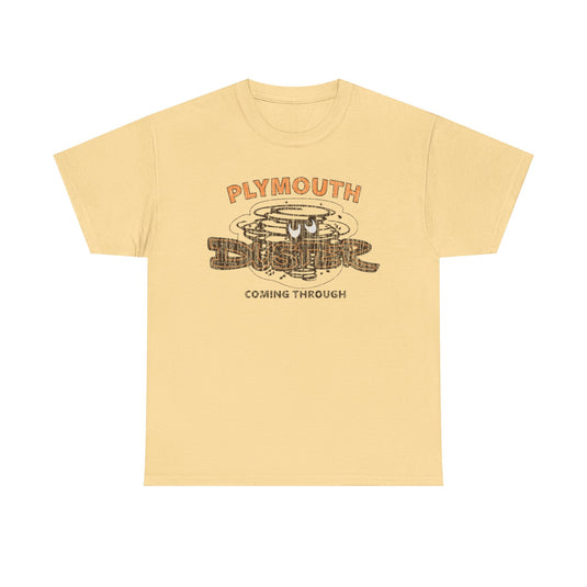 Plymouth Duster Coming Through Car T-shirt
