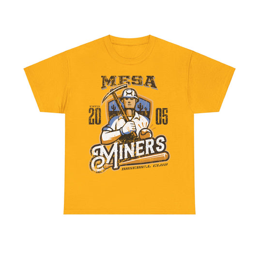 Mesa Miners Est 2005 Arizona Baseball Team T-shirt