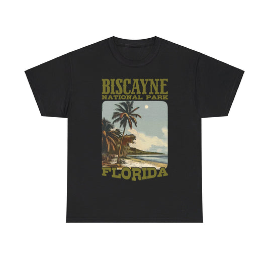 Biscayne National Park Florida Poster Print T-shirt