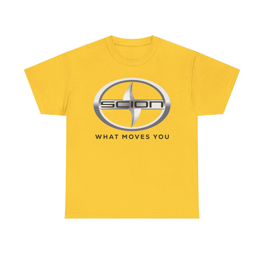 Scion What Moves You Toyota Division Logo Classic Automotive T-shirt