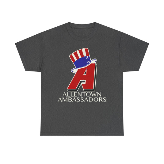 Allentown Ambassadors Nostalgic Retro Baseball Team T-shirt