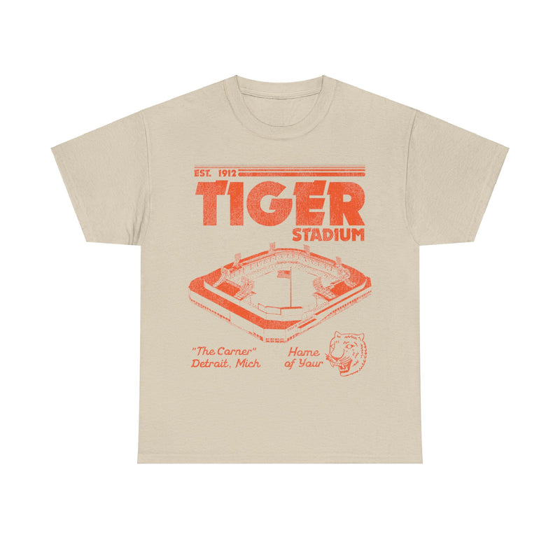 Load image into Gallery viewer, Tiger Stadium Park Detroit Michigan T-shirt
