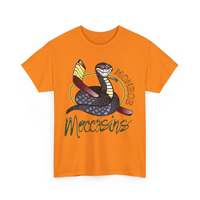 Load image into Gallery viewer, Monroe Moccasins Louisiana Hockey 1997-2001 T-shirt
