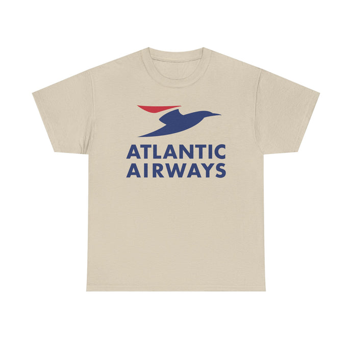 Atlantic Airways Blue Bird Logo North Atlantic Carrier Vintage T-shirt